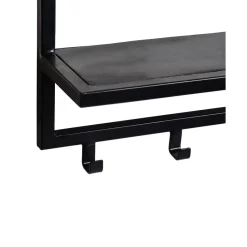 Brix Kapstok Bono zwart 70x15x30