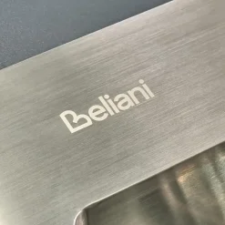 BRUCOLI - Buitenkeukenkast met spoelbak - Bruin/Zwart - Acaciahout