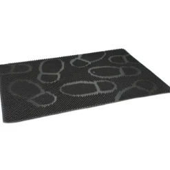 Brumag Deurmat - antislip met noppen - zart - 60 x 40 cm