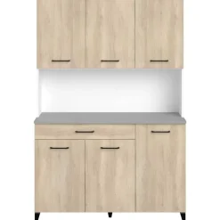 Buffetkast Maleficent met 6 deuren & 1 lade - eikdecor