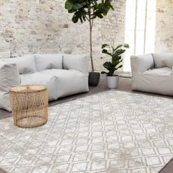 Buiten vloerkleed Frost - Bruin/grijs- dubbelzijdig - EVA Interior - 200 x 20...