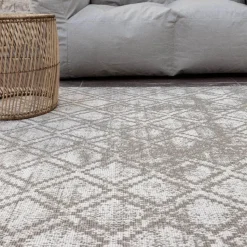 Buiten vloerkleed Frost - Bruin/grijs- dubbelzijdig - EVA Interior - 200 x 20...