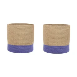 BULANIK - Mand set van 2 - Beige - Jute