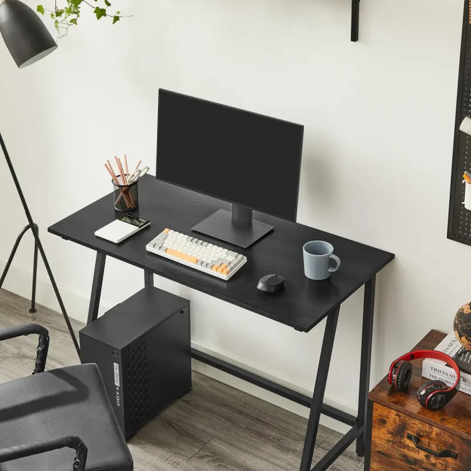 Bureau - industrieel - 100x50x75 cm - zwart