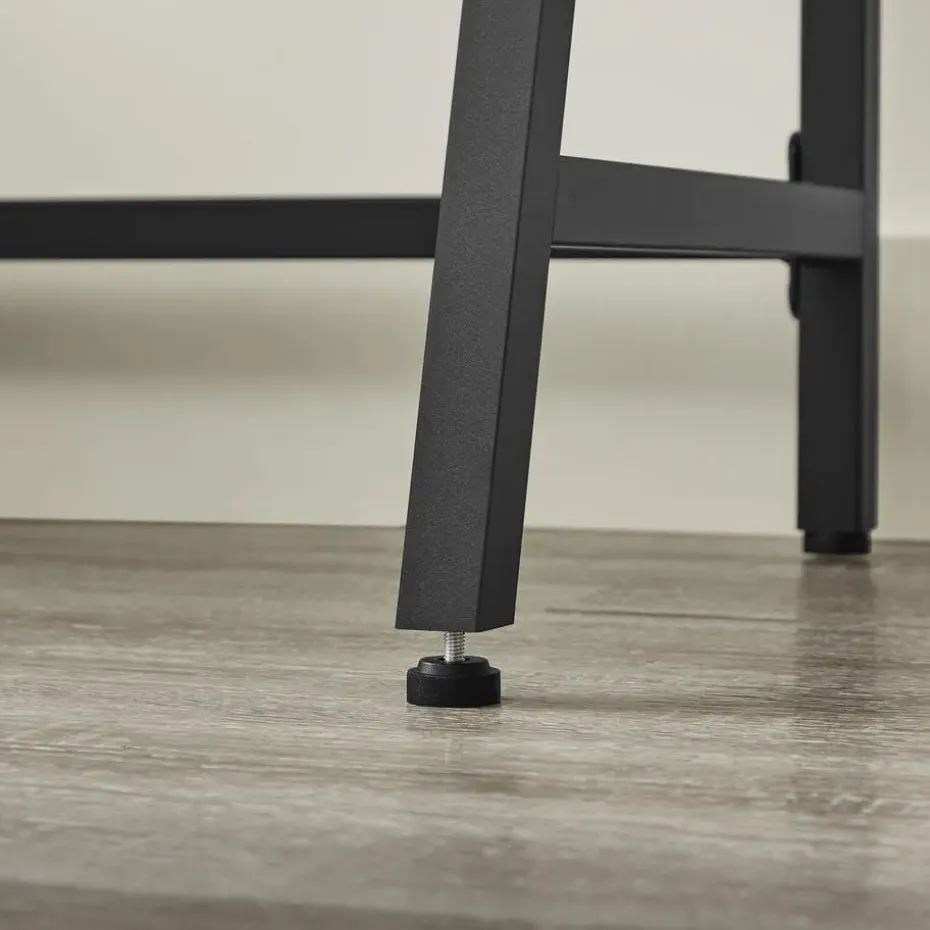 Bureau - industrieel - 100x50x75 cm - zwart