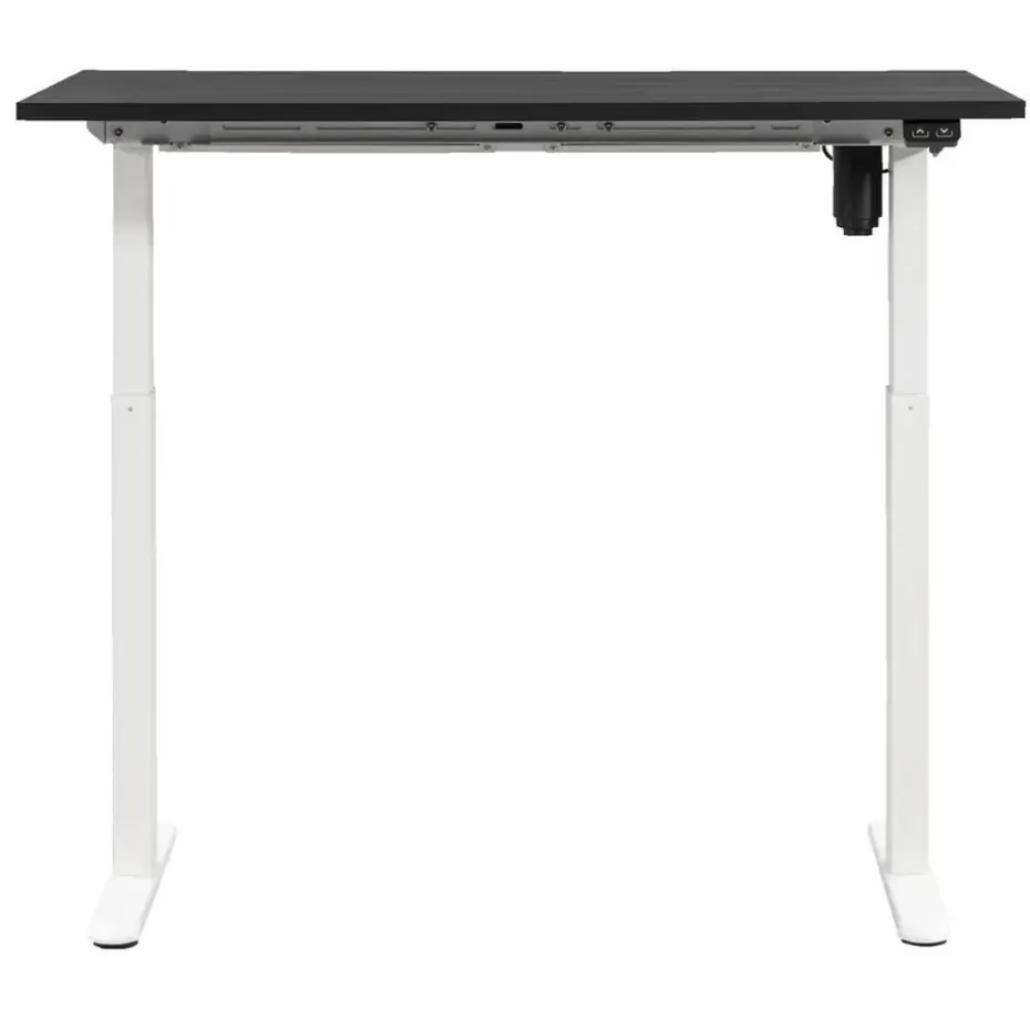 Bureau Homeworx zit/sta elektrisch verstelbaar - zwart/wit - 75/118x120x70 cm