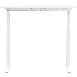 Bureau Homeworx zit/sta handmatig verstelbaar - wit/wit - 75/118x120x70 cm