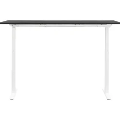 Bureau Homeworx zit/sta handmatig verstelbaar - zwart/wit - 75/118x160x80 cm