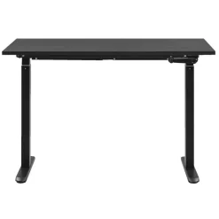 Bureau Homeworx zit/sta handmatig verstelbaar - zwart/zwart - 75/118x120x70 cm