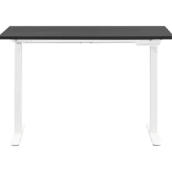 Bureau Homeworx zit/sta handmatig verstelbaar - zwart/wit - 75/118x120x70 cm