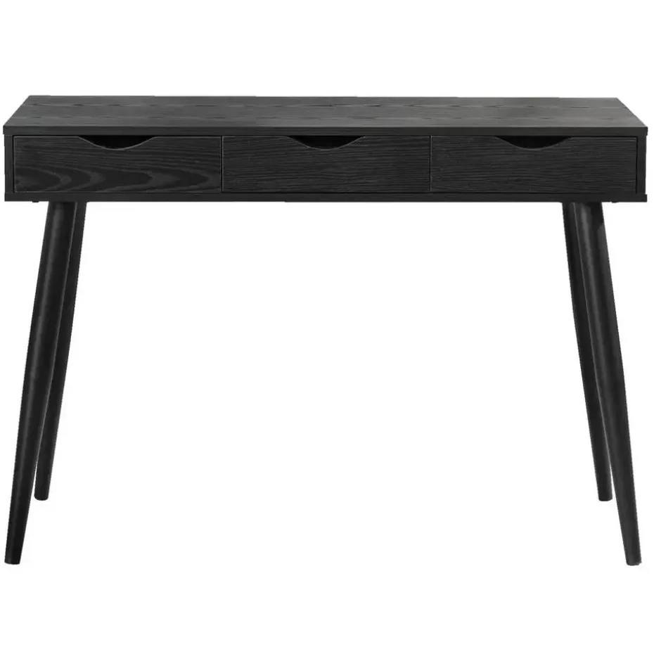 Bureau Montijo - zwart - 77,1x110x50 cm