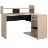 Bureau Professional 102cm- zwart/eik