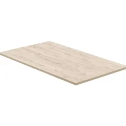 Bureaublad zit/sta bureau Homeworx - eikenkleur - 120x70 cm