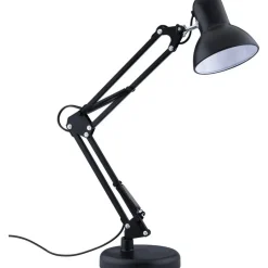 Bureaulamp - Verstelbaar - Retro - Klassiek - 1x40 watt - Zwart