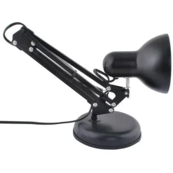 Bureaulamp - Verstelbaar - Retro - Klassiek - 1x40 watt - Zwart