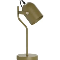 Bureaulamp Senn - groen metaal - 39xØ17,5 cm