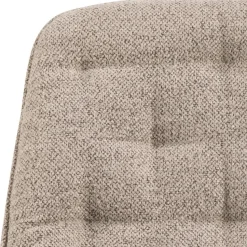 Bureaustoel Beige Stof - Zithoogte 57cm - Alleri