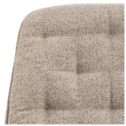 Bureaustoel Beige Stof - Zithoogte 57cm - Alleri