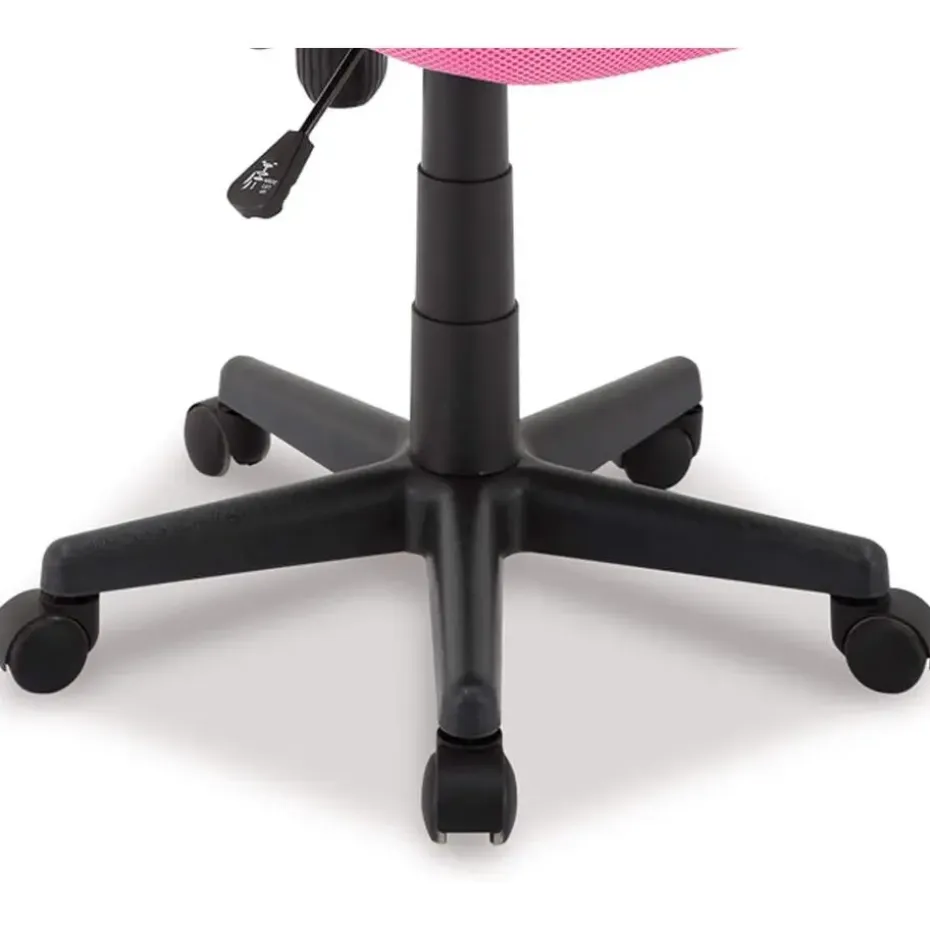 Bureaustoel Buritos - Solide, Verstelbaar en Ergonomisch - Roze