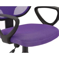 Bureaustoel Buritos - Solide, Verstelbaar en Ergonomisch - Lila