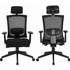 Bureaustoel Joy comfort - Voldoet aan NEN-EN 1335 norm - Zwarte stervoet