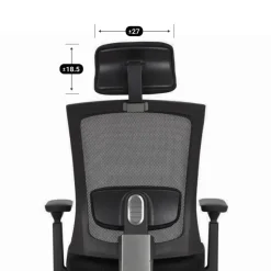 Bureaustoel Joy comfort - Voldoet aan NEN-EN 1335 norm - Zwarte stervoet