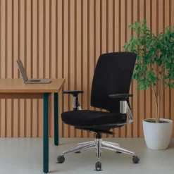 Bureaustoel Montana - Zwart - Voldoet aan NEN-EN 1335 norm