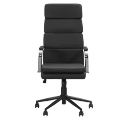 Bureaustoel Nikki - PU - zwart