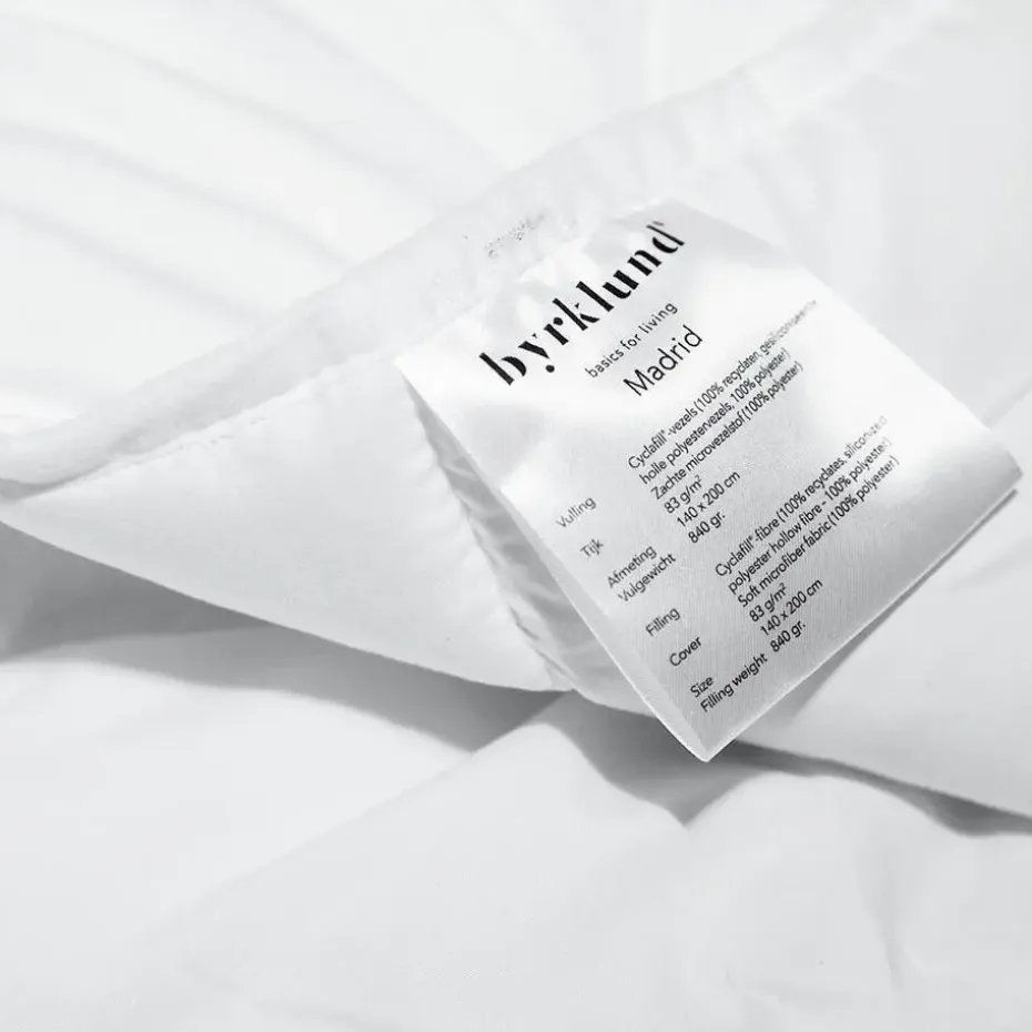 Byrklund - Dekbed All Season Madrid - 240x220 cm - Anti Allergisch