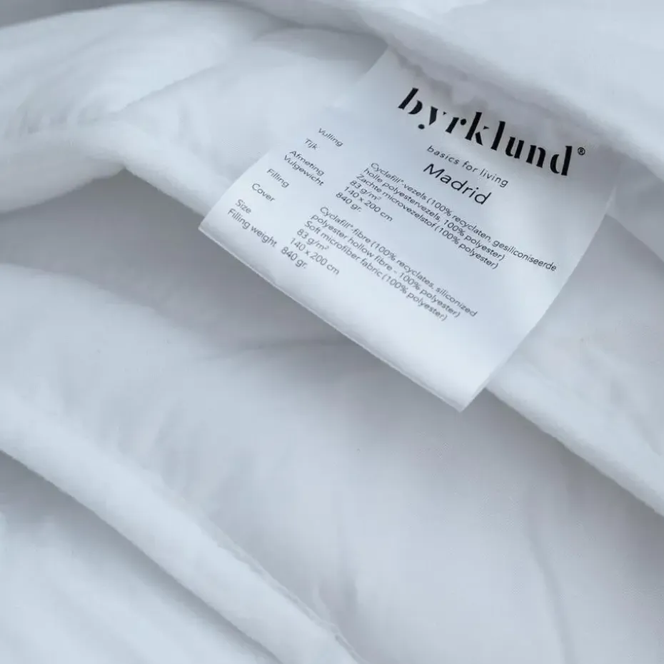 Byrklund - Dekbed All Season Madrid - 240x220 cm - Anti Allergisch