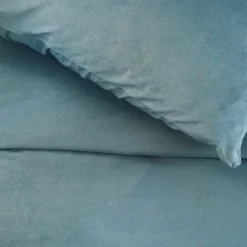 Byrklund - Dekbedovertrek Go Velvet - 240x220 cm - Petrol