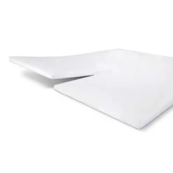 Byrklund - Molton Bed Basics Multifit Split-Topper - 160x200 cm - Wit