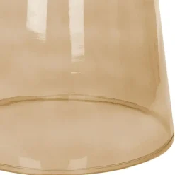 CALDERA - Bijzettafel - Goudbruin - Glas