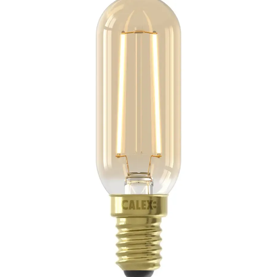 Calex LED buislamp - T25 - goudkleur - E14 - 3,5W - 250LM