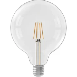 Calex LED globe - G125 - helder - E27 - 4.5W - 470LM - dimbaar