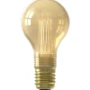 Calex LED standaardlamp - goudkleur - E27 - 3,5W - 120LM - dimbaar