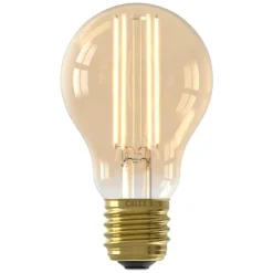 Calex, LED standaardlamp - goudkleur - E27 - 7.5W