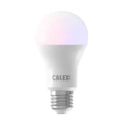 Calex Smart LED-standaardlamp RGB - wit - 8,5W