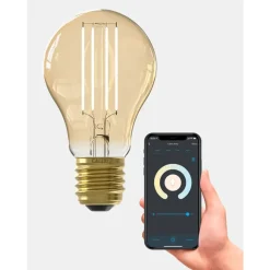 Calex Smart LED-standaardlamp - goudkleurig - 7W