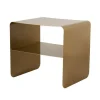 CALICOSY - Bijzettafel SLOAN - Gouden - 56x45x52 cm