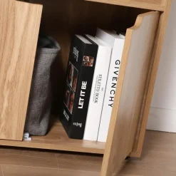 CALICOSY - Boekenkast - Hout - 120x58,5x29 cm