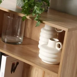 CALICOSY - Boekenkast - Hout - 120x58,5x29 cm