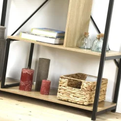 CALICOSY - Boekenkast - 160x84x34 cm