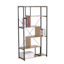 CALICOSY - Boekenkast - 160x84x34 cm