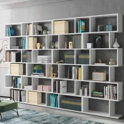 CALICOSY - Boekenkast ATHENA - 192x80x24 cm