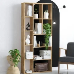 CALICOSY - Boekenkast DEMIOS - 170x75x18 cm