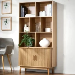 CALICOSY - Boekenkast ERNEST - 157,5x80x40 cm