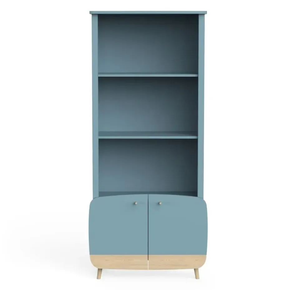 CALICOSY - Boekenkast FIRMIANA - 36,6x177x77,4 cm