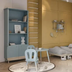 CALICOSY - Boekenkast FIRMIANA - 36,6x177x77,4 cm