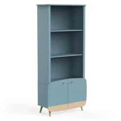 CALICOSY - Boekenkast FIRMIANA - 36,6x177x77,4 cm